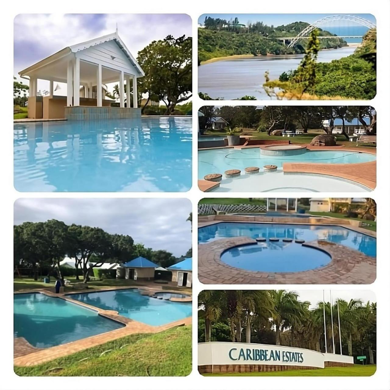 Villa Caylee Caribbean Estates - Ultra-Luxurious - Rimas Interiors Designs - Private Beachfront Escape - Premium Serviced For 8 Guests Port Edward Ngoại thất bức ảnh